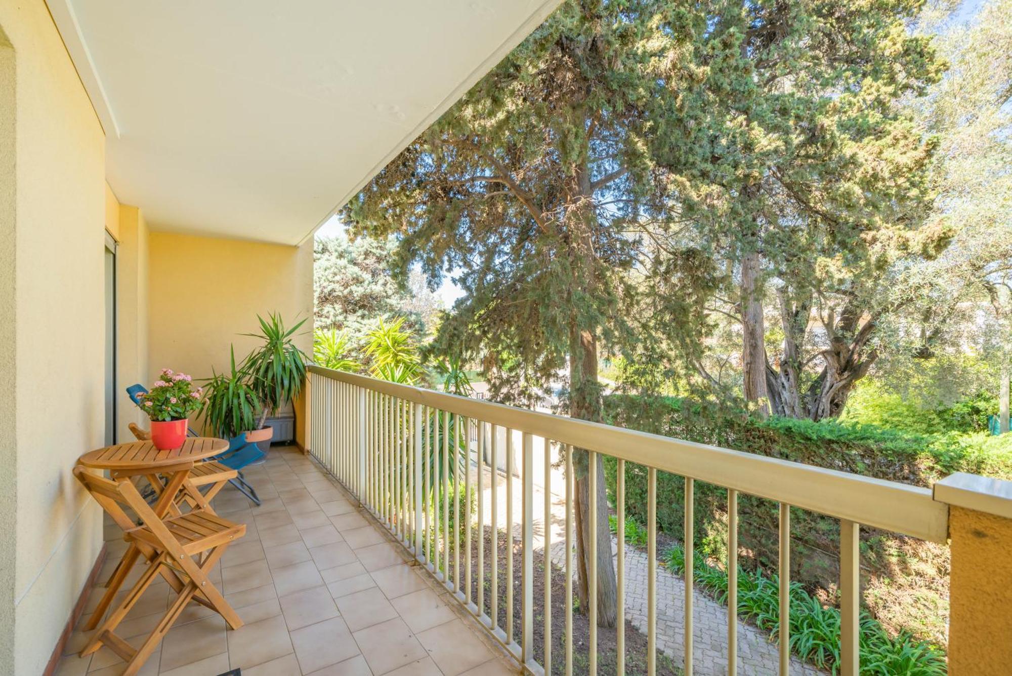 Spacious Apartment At A 5 Min Walk From The Beach Antibes Eksteriør bilde